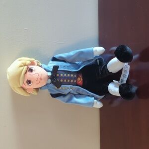 Disney Store Olaf's Frozen Adventure Blue Suit Kristoff 20" Plush Doll Toy RARE
